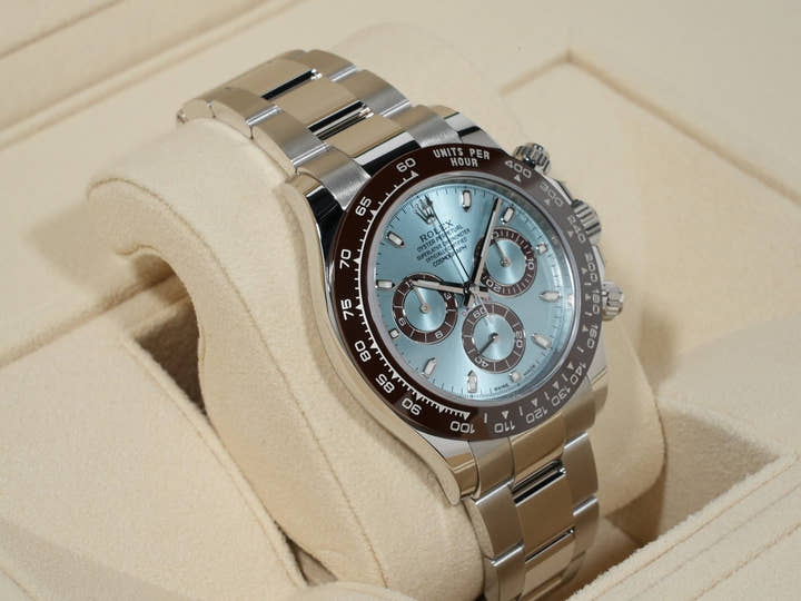 ロレックス デイトナ Ref.116506 プラチナ アイスブルー文字盤