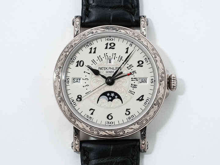 Patek Philippe Perpetual Calendar Retrograde Ref. 5160/500G-001 White Gold Silver Dial