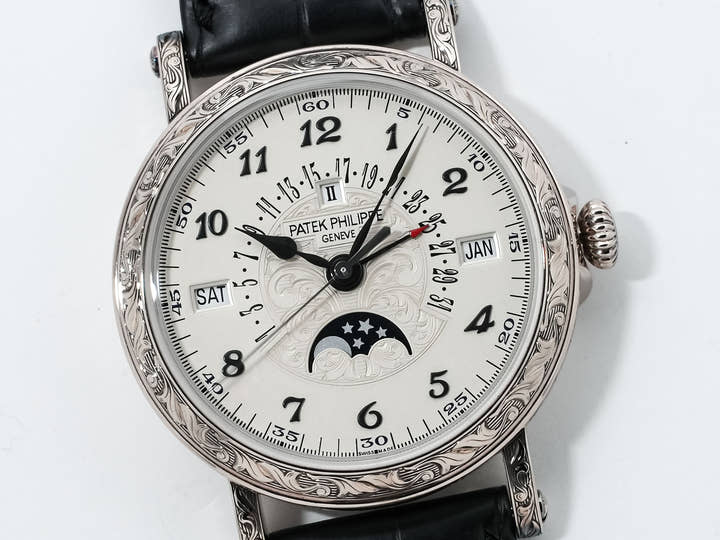 Patek Philippe Perpetual Calendar Retrograde Ref. 5160/500G-001 White Gold Silver Dial