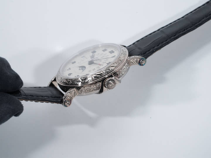 Patek Philippe Perpetual Calendar Retrograde Ref. 5160/500G-001 White Gold Silver Dial