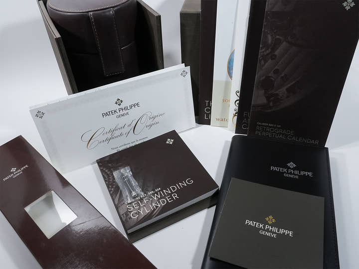 Patek Philippe Perpetual Calendar Retrograde Ref. 5160/500G-001 White Gold Silver Dial