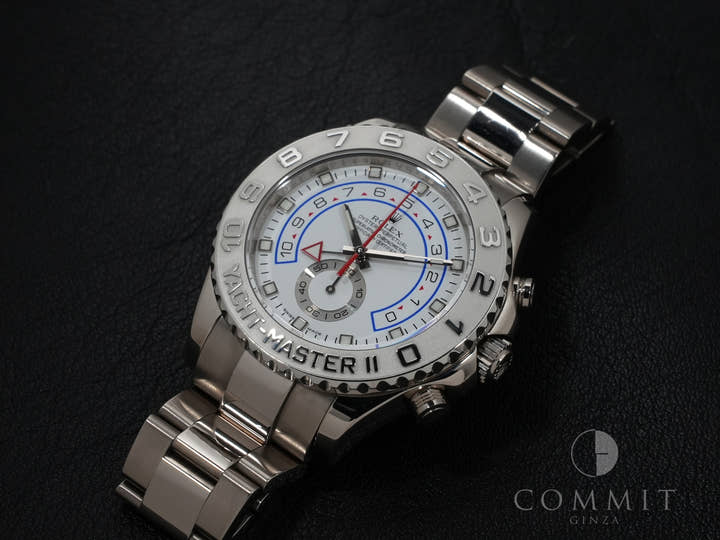 ロレックス ヨットマスターII Ref.116689 ホワイトゴールド ホワイト文字盤