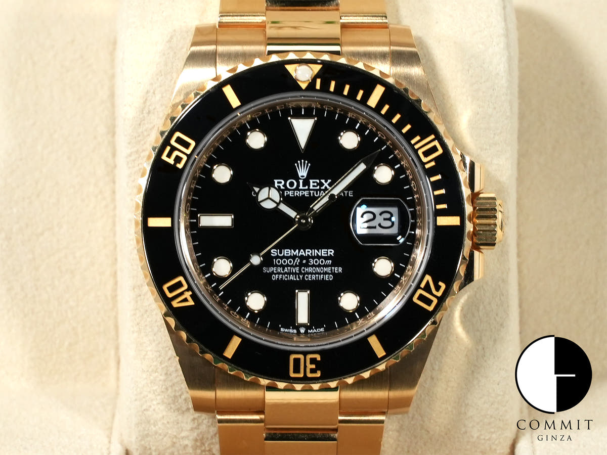 Rolex Submariner Date Ref. 126618LN Yellow Gold Black Dial