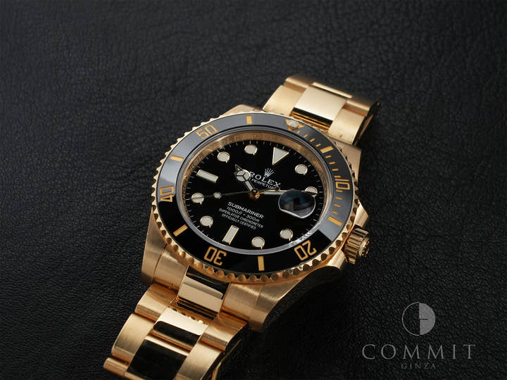 Rolex Submariner Date Ref. 126618LN Yellow Gold Black Dial