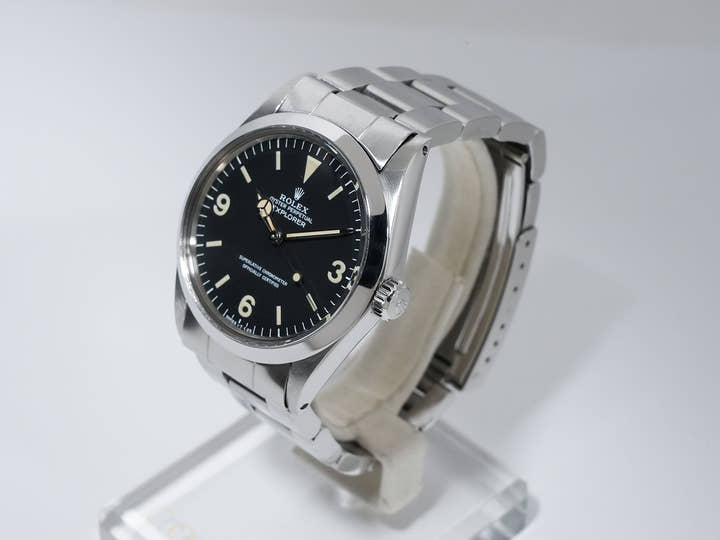ロレックス エクスプローラーI Ref.1016 ステンレススチール ブラック文字盤
