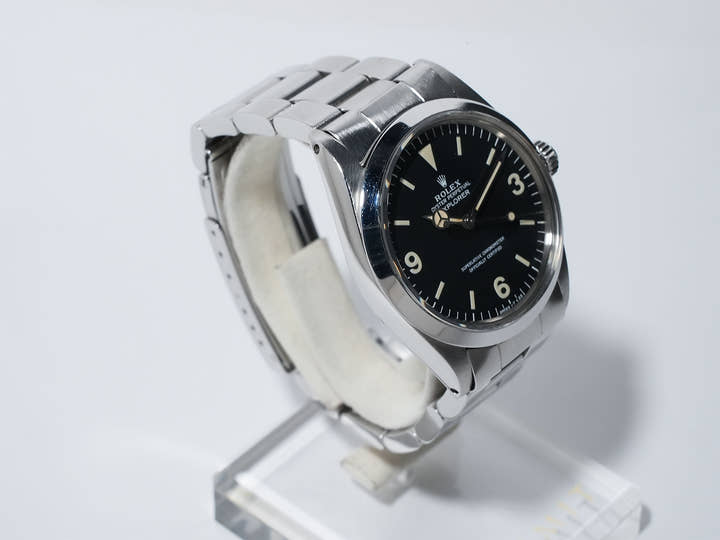 ロレックス エクスプローラーI Ref.1016 ステンレススチール ブラック文字盤