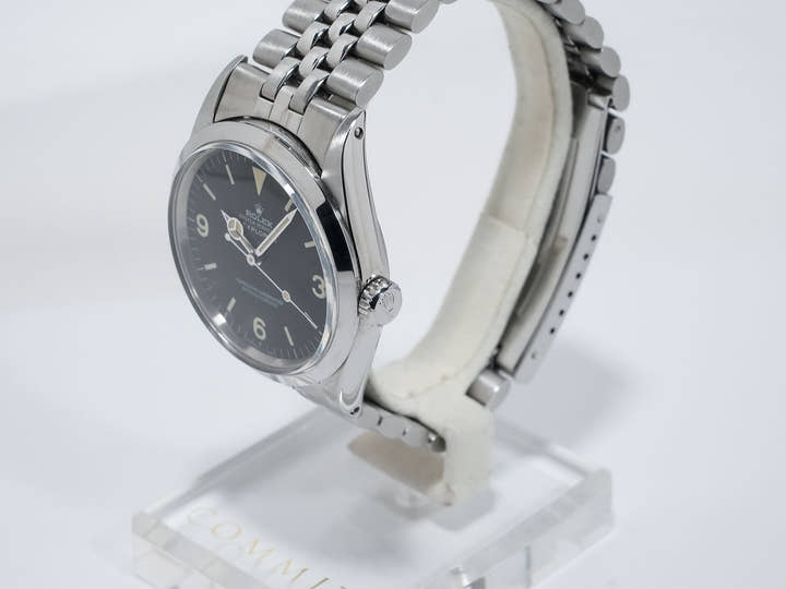 ロレックス エクスプローラーI Ref.1016 ステンレススチール ブラック文字盤