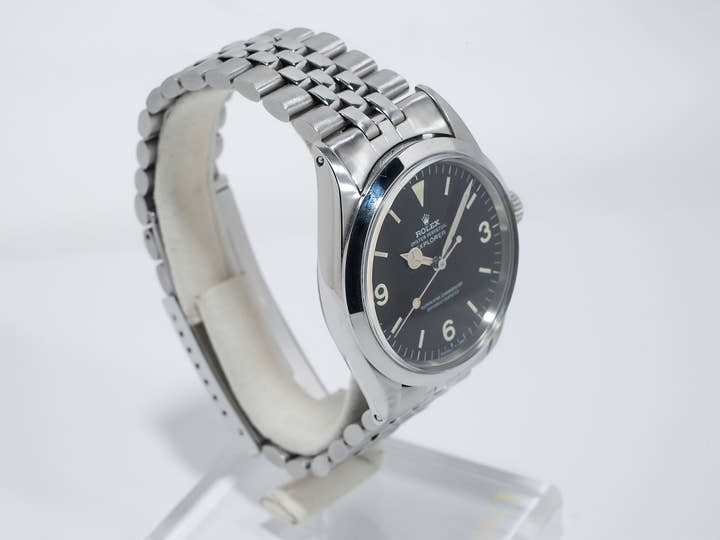 ロレックス エクスプローラーI Ref.1016 ステンレススチール ブラック文字盤