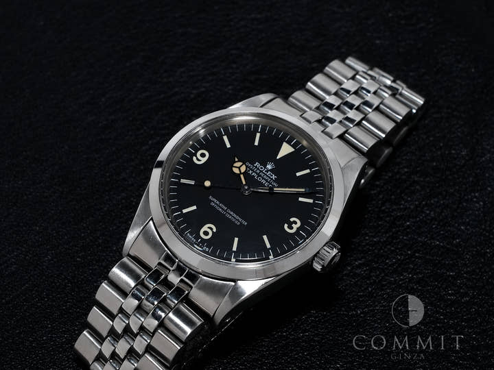 ロレックス エクスプローラーI Ref.1016 ステンレススチール ブラック文字盤