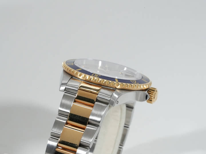 ロレックス サブマリーナー デイト Ref.16613SG ステンレススチール/イエローゴールド グレー文字盤