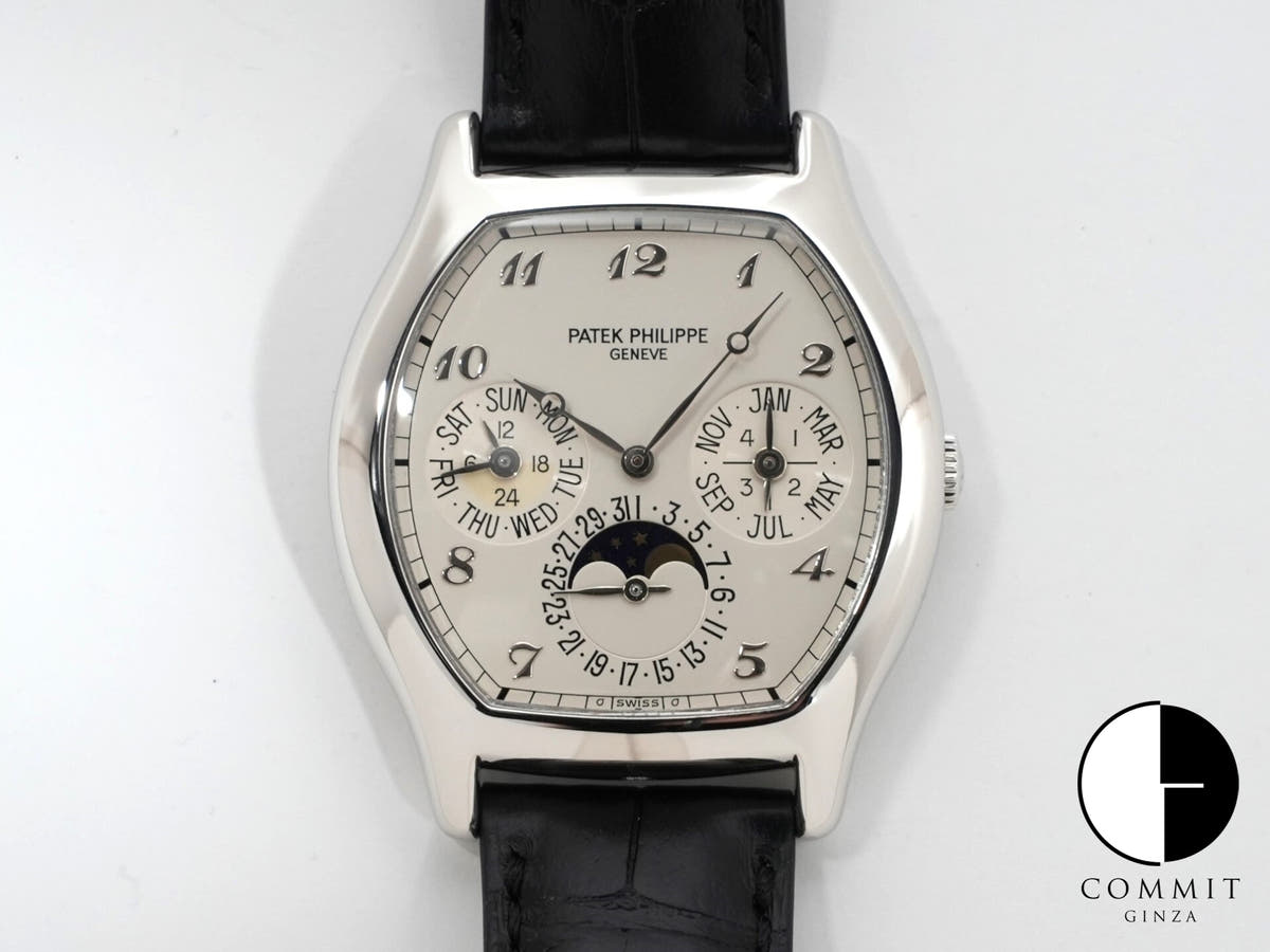 パテックフィリップ パーペチュアルカレンダー Ref.5040P プラチナ シルバー文字盤