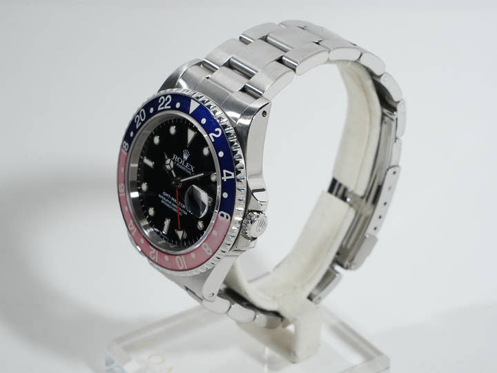 ロレックス GMTマスター Ref.16700 ステンレススチール ブラック文字盤 オイスターブレスレット