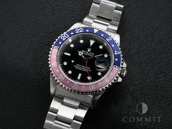 ロレックス GMTマスター Ref.16700 ステンレススチール ブラック文字盤 オイスターブレスレット