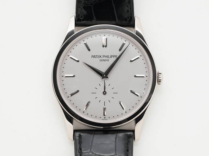 パテックフィリップ カラトラバ Ref.5196G-001 ホワイトゴールド シルバー文字盤