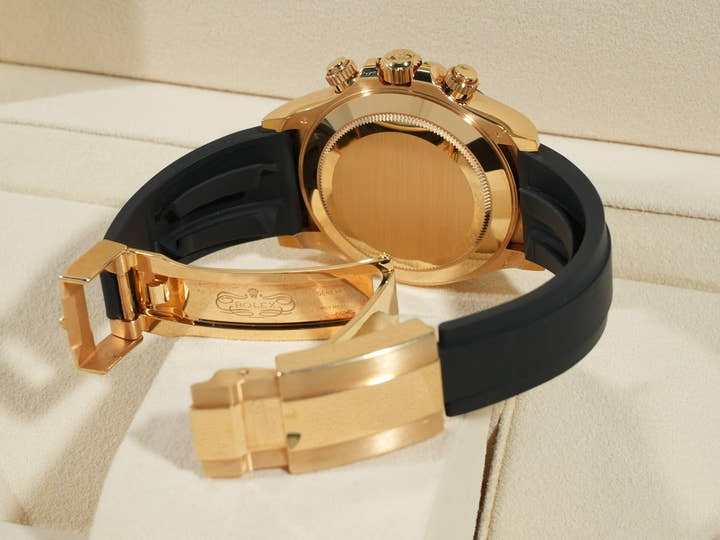 Rolex Daytona Ref. 116518LN Yellow Gold Black x Champagne Dial