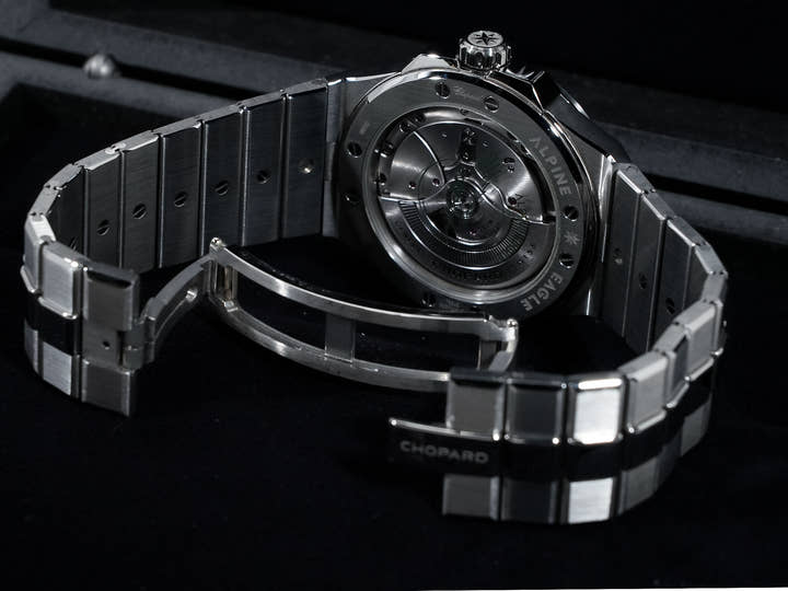 ショパール アルパイン イーグル 41 Ref.298600-3014 SS パイングリーン文字盤 中古 8vxy7btj