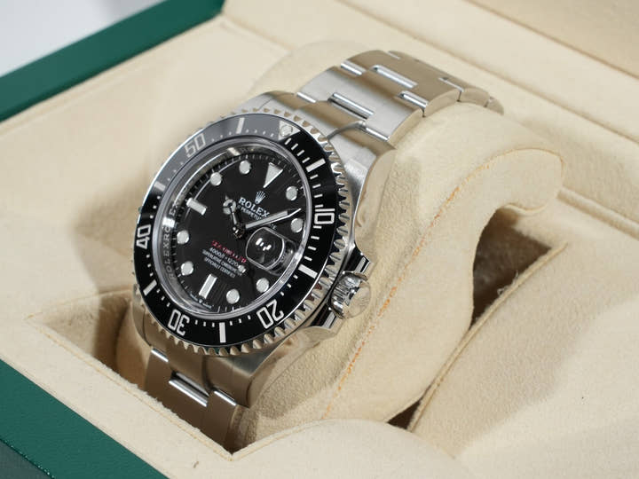 ロレックス シードゥエラー Ref.126600 ステンレススチール ブラック文字盤