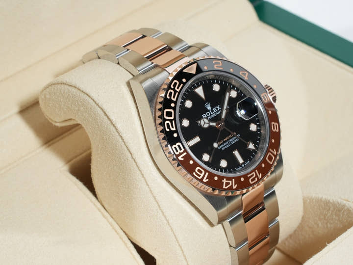 Rolex GMT-Master II Ref. 126711CHNR Stainless Steel/Everose Gold Black Dial