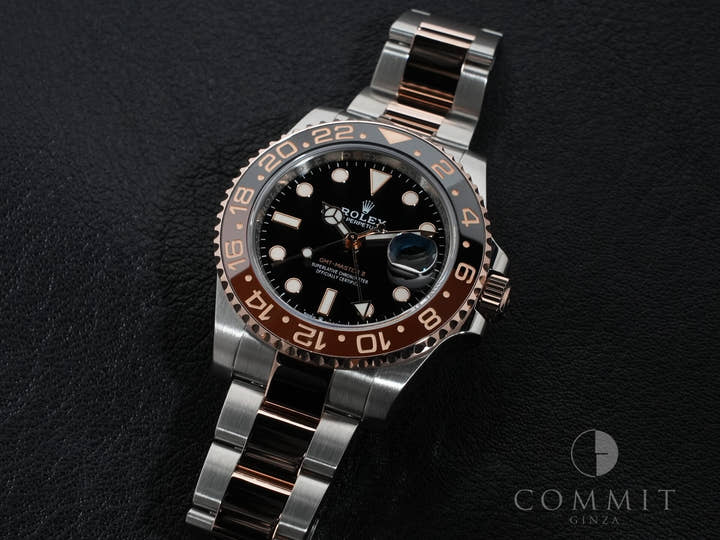 Rolex GMT-Master II Ref. 126711CHNR Stainless Steel/Everose Gold Black Dial