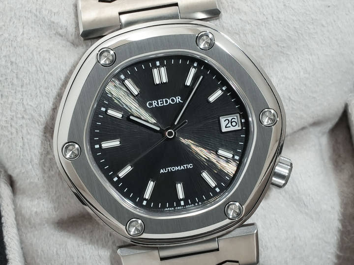 セイコー クレドール ロコモティブ Ref.GCCR999 ブラック文字盤 未使用 iiei49gj