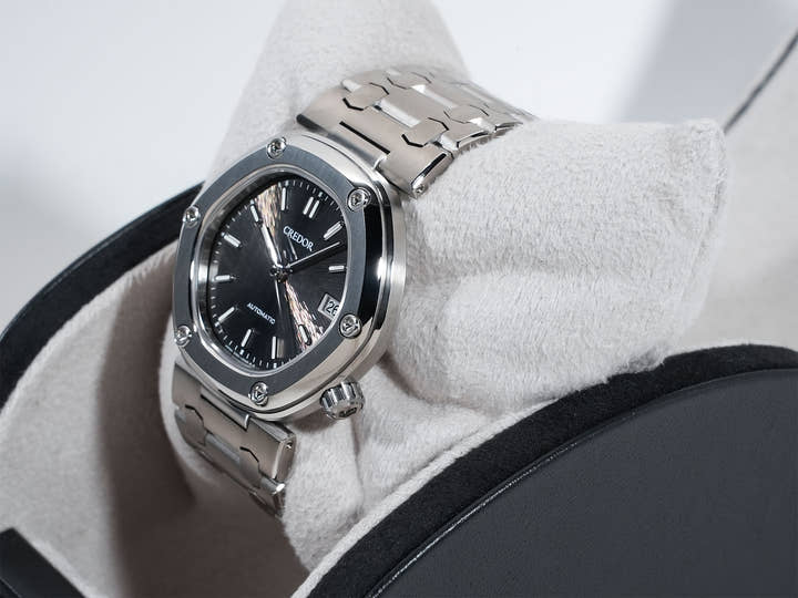 セイコー クレドール ロコモティブ Ref.GCCR999 ブラック文字盤 未使用 iiei49gj