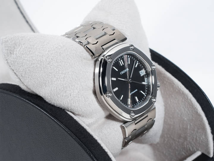 セイコー クレドール ロコモティブ Ref.GCCR999 ブラック文字盤 未使用 iiei49gj