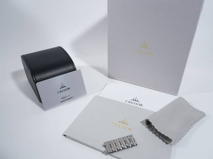 セイコー クレドール ロコモティブ Ref.GCCR999 ブラック文字盤 未使用 iiei49gj