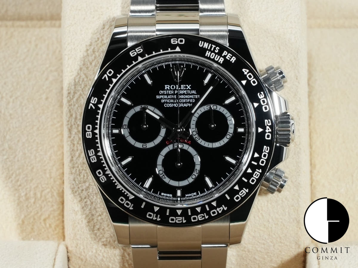 Rolex Daytona Ref. 126500LN Stainless Steel Black Dial