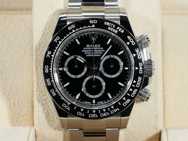Rolex Daytona Ref. 126500LN Stainless Steel Black Dial