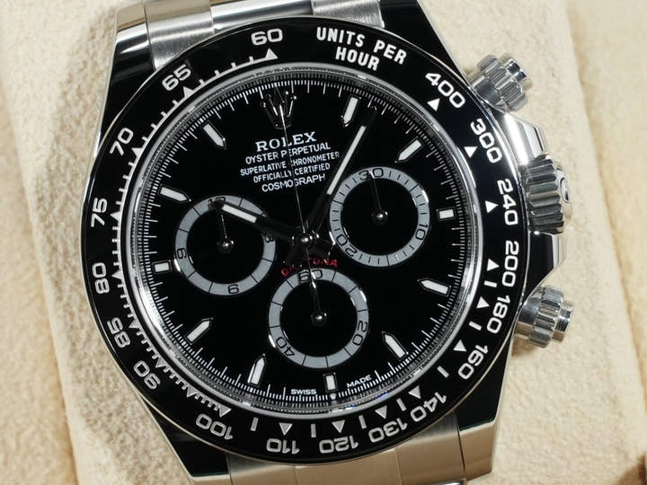 Rolex Daytona Ref. 126500LN Stainless Steel Black Dial
