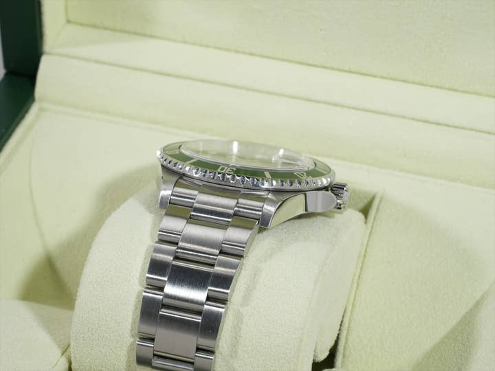 ロレックス サブマリーナー デイト Ref.16610LV ステンレススチール ブラック文字盤 美中古 qpk7322f