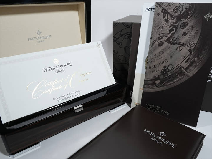 パテックフィリップ コンプリケーション ワールドタイム Ref.5230R-012 ローズゴールド シルバー文字盤