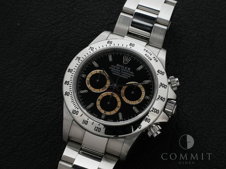 ロレックス デイトナ エルプリメロ Ref.16520 ステンレススチール ブラック文字盤