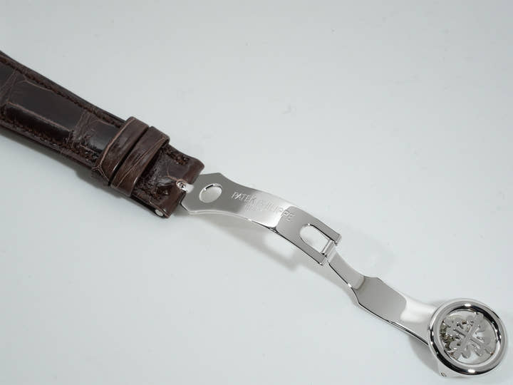 パテックフィリップ パーペチュアルカレンダー シングルプッシュボタン スプリットセコンド クロノグラフ Ref.5372P-010 プラチナ ローズゴールド文字盤