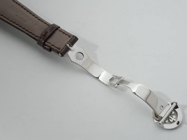 パテックフィリップ パーペチュアルカレンダー シングルプッシュボタン スプリットセコンド クロノグラフ Ref.5372P-010 プラチナ ローズゴールド文字盤