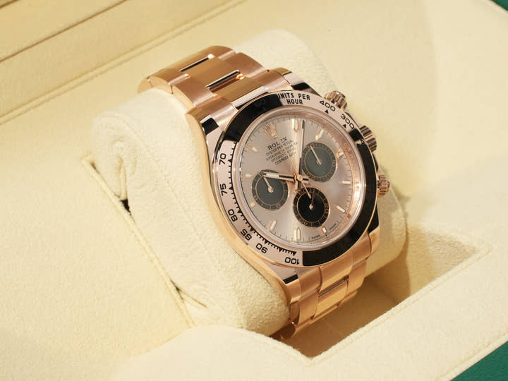 ロレックス デイトナ Ref.126505 エバーローズゴールド サンダストxブライトブラック文字盤