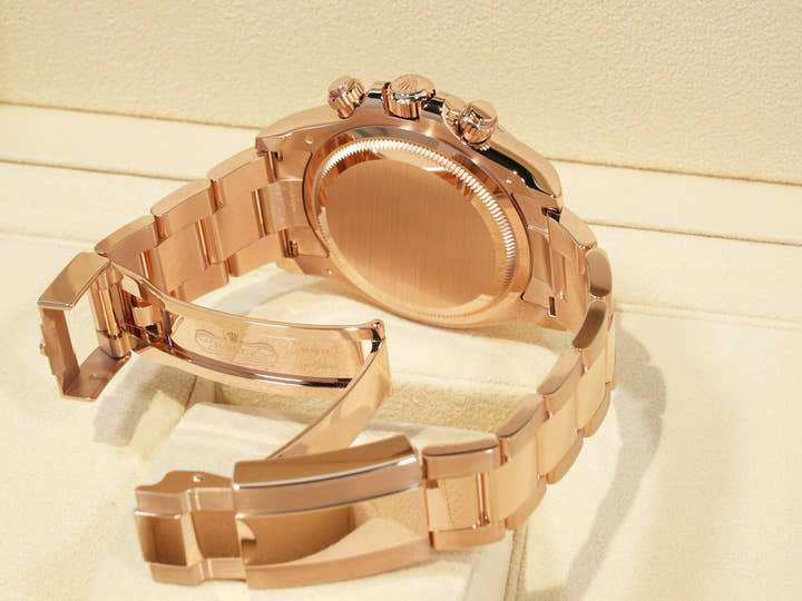 ロレックス デイトナ Ref.126505 エバーローズゴールド サンダストxブライトブラック文字盤