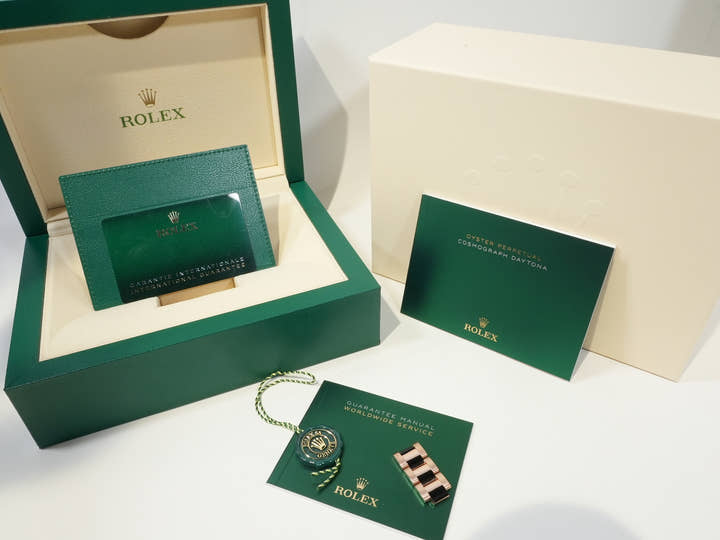 ロレックス デイトナ Ref.126505 エバーローズゴールド サンダストxブライトブラック文字盤