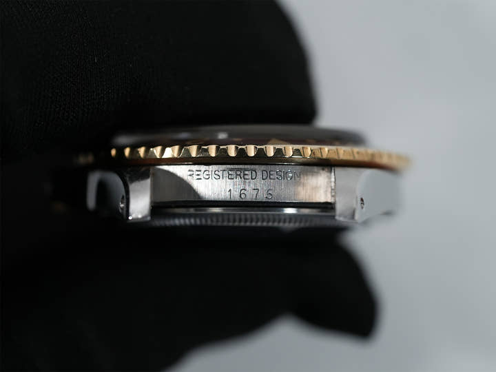 ロレックス GMTマスター Ref.1675/3 ステンレススチール/イエローゴールド ブラウン文字盤 オイスターブレスレット