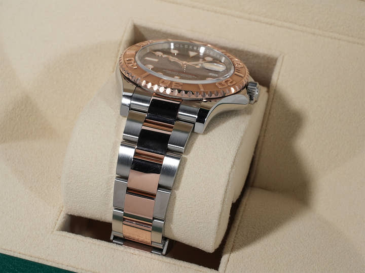 ロレックス ヨットマスター40 Ref.126621 ステンレススチール/エバーローズゴールド チョコレート文字盤