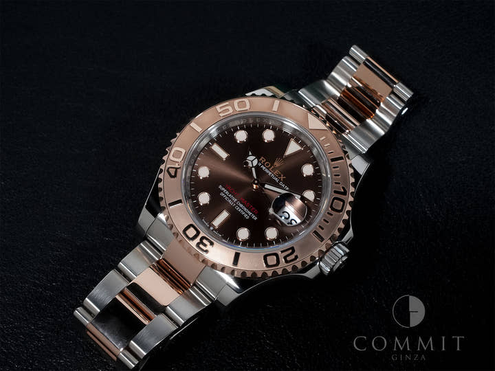 ロレックス ヨットマスター40 Ref.126621 ステンレススチール/エバーローズゴールド チョコレート文字盤