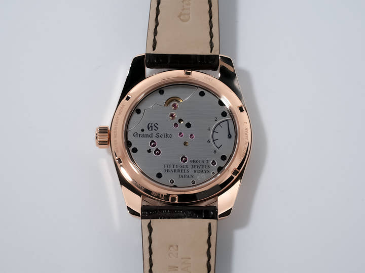 グランドセイコー マスターピースコレクション 9Rスプリングドライブ 8 デイズ Ref.SBGD202 スターダストダイヤル文字盤 未使用 qq73gedy