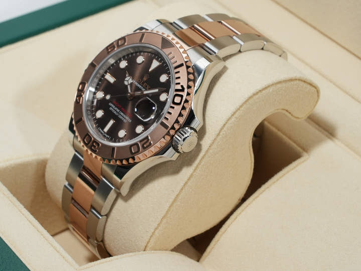 ロレックス ヨットマスター40 Ref.116621 ステンレススチール/エバーローズゴールド チョコレート文字盤