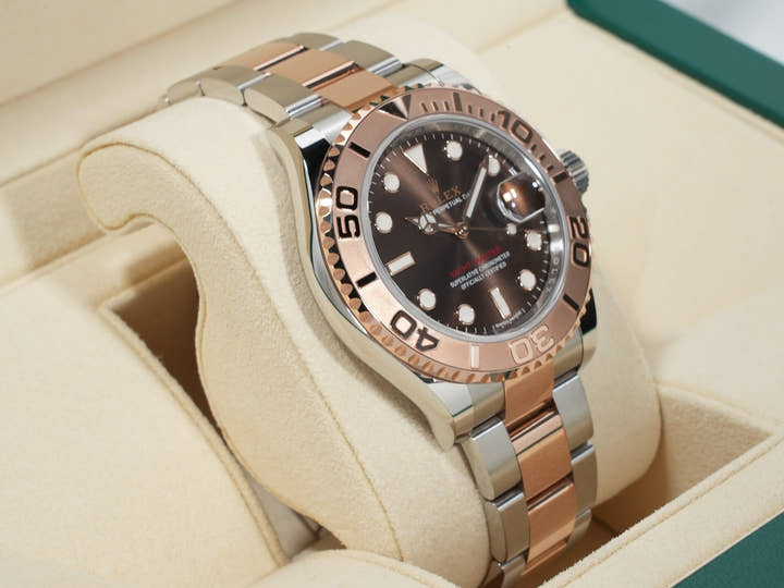 ロレックス ヨットマスター40 Ref.116621 ステンレススチール/エバーローズゴールド チョコレート文字盤