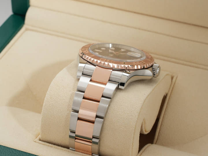 ロレックス ヨットマスター40 Ref.116621 ステンレススチール/エバーローズゴールド チョコレート文字盤