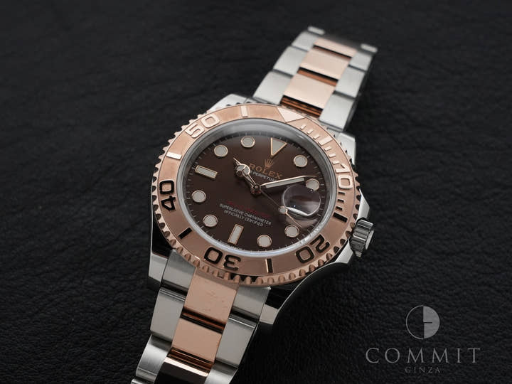 ロレックス ヨットマスター40 Ref.116621 ステンレススチール/エバーローズゴールド チョコレート文字盤