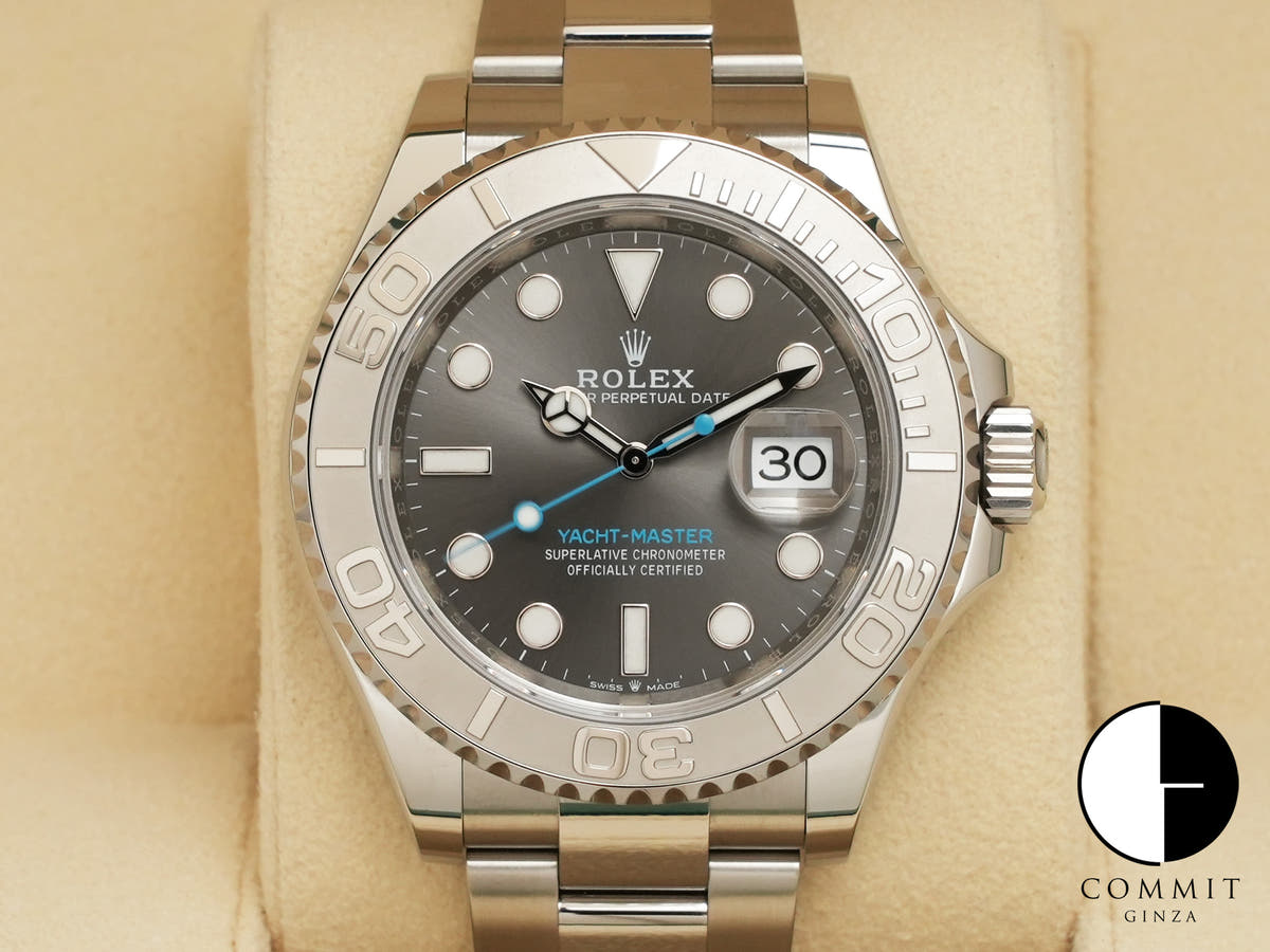 ロレックス ヨットマスター40 Ref.126622 ステンレススチール/プラチナ スレート文字盤