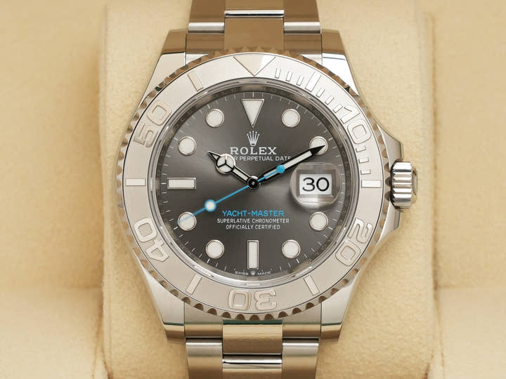 ロレックス ヨットマスター40 Ref.126622 ステンレススチール/プラチナ スレート文字盤
