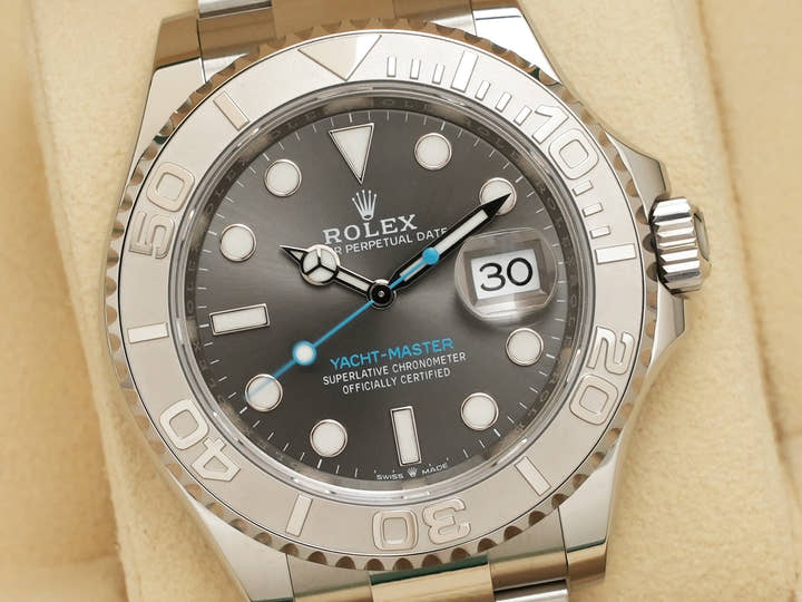 ロレックス ヨットマスター40 Ref.126622 ステンレススチール/プラチナ スレート文字盤