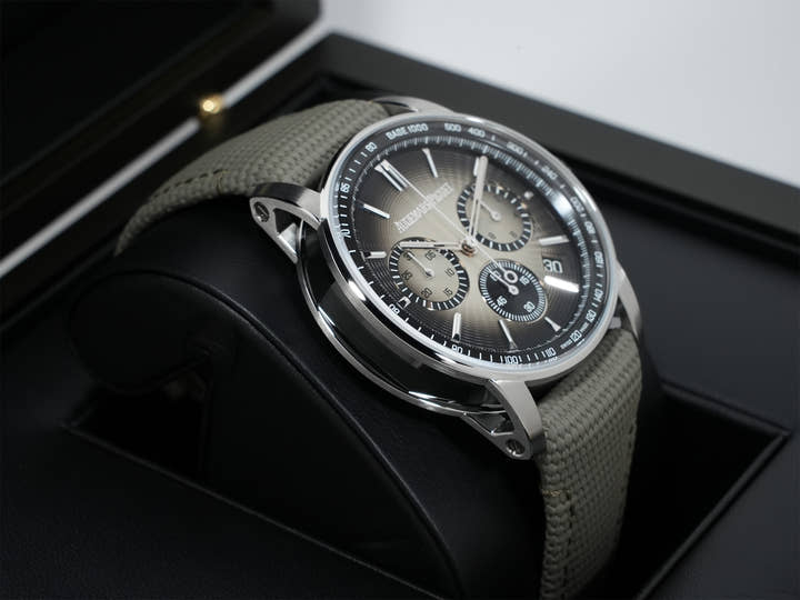 オーデマピゲ CODE 11.59 バイ オーデマ ピゲ クロノグラフ Ref.26393QT.OO.A064KB.01 ステンレススチール/ブラックセラミック スモークベージュ文字盤